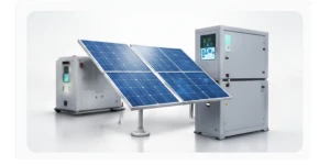 Paneles solares e inversores de respaldo energético