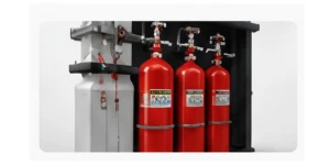 Sistema de supresión de incendios con gas limpio FM-200