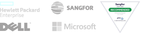 Partners: HPE, Dell, Sangfor, Microsoft